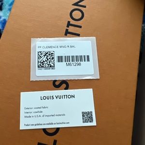 Brand new authentic LV clemence wallet